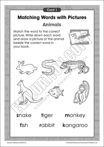 Awesome Alphabet Activities for Juniors - eCollection Cover