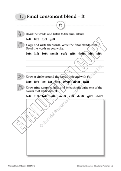 Phonics Blast-off! Bk 4 - eCollection Cover