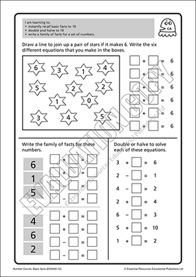 basic facts and doubling and halving to 10 iugo