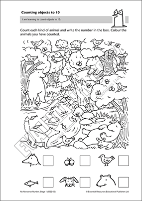 Counting objects to 10 Cover