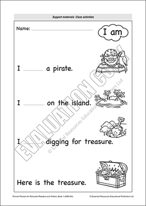 Early literacy cloze activities (1) Cover