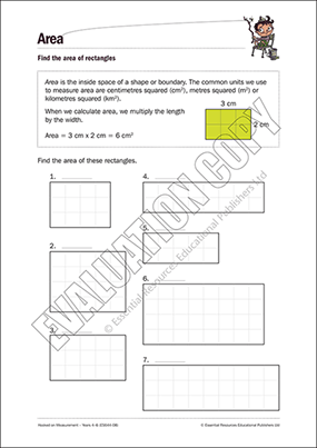 Find the area Cover