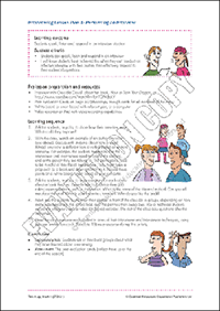 Interviewing Lesson Plan 4