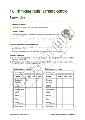 Thinking skills learning centre Cover