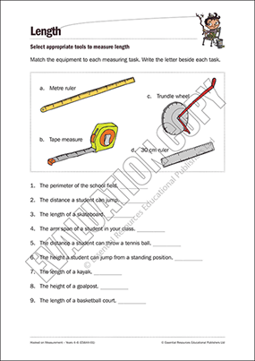 Tools to measure length Cover